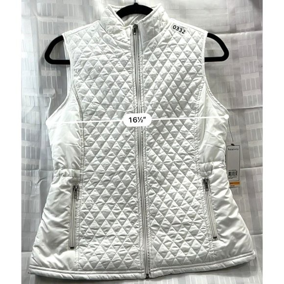 RELATIVITY OUTWEAR, Women VEST, sleeveLESS, SIZE S, COLOR WHITE - Picture 5 of 11